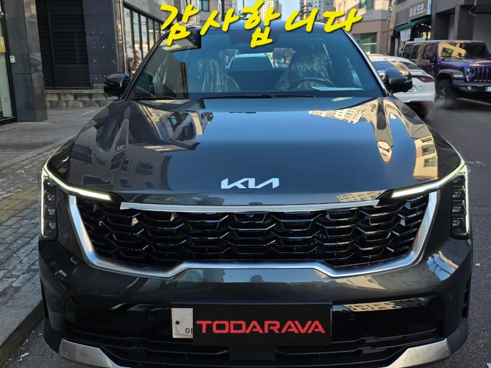 쏘렌토 7인승 하이브리드 시그니처 출고 현장